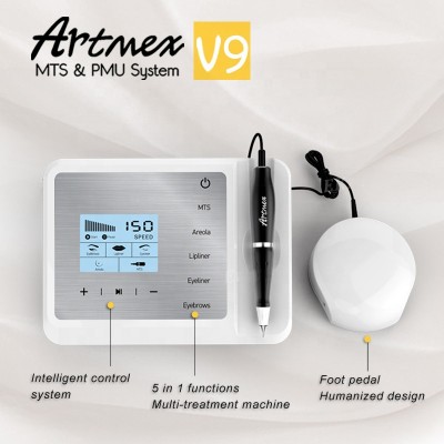 Artmex V9 digital permanent make up machine cosmetic tattoo pen