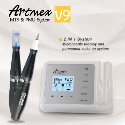 Permanent make up PMU & MTS and micro needle therapy pen for lipliner+areola